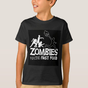 ゾンビはファースト・フードを憎みます: Tシャツ