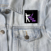 ゾンビはワインを飲まなければならない 缶バッジ (インサイチュ)