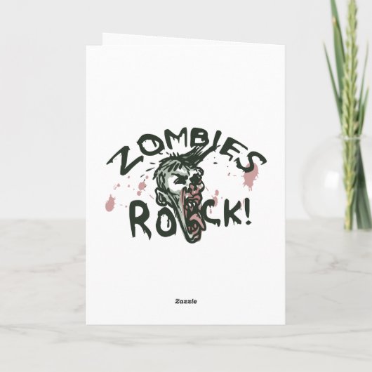 ゾンビは人間とギア カード (裏面)