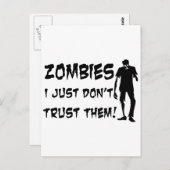 ゾンビは信用しない ポストカード (正面/裏面)