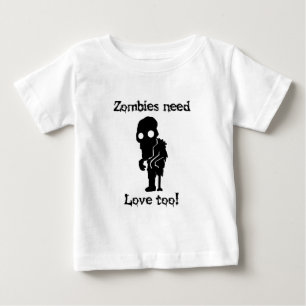 ゾンビは愛を必要としますも ベビーTシャツ