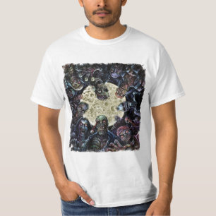 ゾンビは攻撃します(ゾンビの大群) Tシャツ