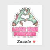 ゾンビは永遠にあなたを愛する シール (シート)