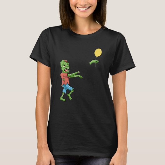 ゾンビは風船を失くした Tシャツ (正面)