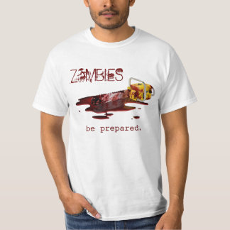 ゾンビは…準備されます。 -白 Tシャツ