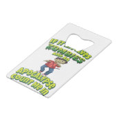 ゾンビもしと黙示録を巻き込む クレジットカード栓抜き (裏面アングル)