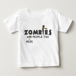 ゾンビも人間だった ベビーTシャツ