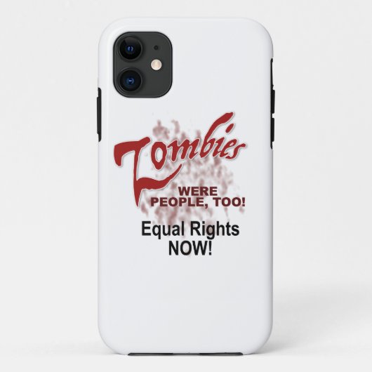 ゾンビも人間だった Case-Mate iPhoneケース (裏面)