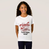 ゾンビも人間だ！ Tシャツ (正面フル)