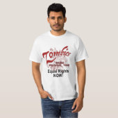 ゾンビも人間だ! Tシャツ (正面フル)