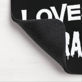 ゾンビより多くは頭脳を愛します マウスパッド (コーナー)