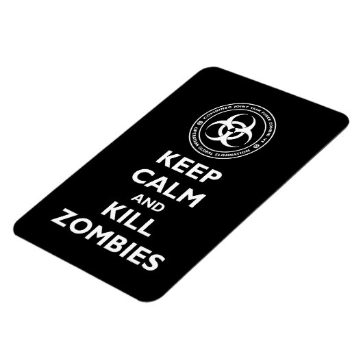 ゾンビを殺す マグネット (左側)