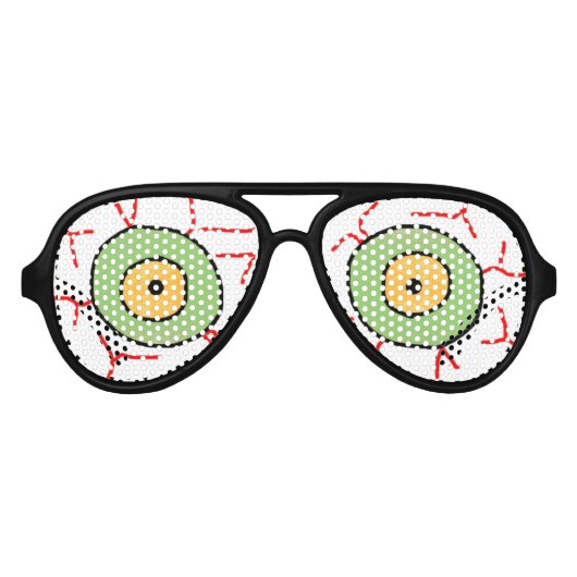 ゾンビアイズパーティー アビエーターサングラス (正面)