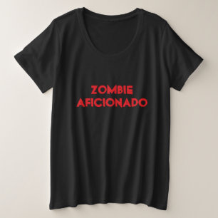 ゾンビアシオナド プラスサイズTシャツ