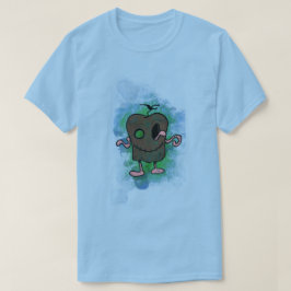 ゾンビアップルブルー Tシャツ