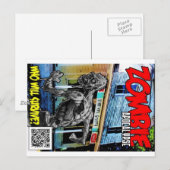 ゾンビアポカリプスカバー ポストカード (正面/裏面)