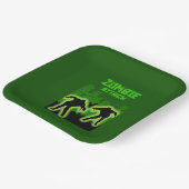 ゾンビアポカリプスキッズ ペーパープレート (傾斜あり)