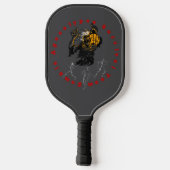 ゾンビアポカリプスサバイバルチーム生き延びは ピックルボールラケット (裏面)