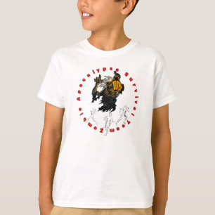 ゾンビアポカリプスサバイバルチーム生き延びは Tシャツ