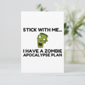 ゾンビアポカリプスプラン サンキューカード (スタンド正面)