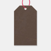 ゾンビアポカリプス誕生日 | ハロウィーン生物学的災害［有害物質］ ギフトタグ (裏面)