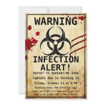 ゾンビアポカリプス誕生日 | ハロウィーン生物学的災害［有害物質］
