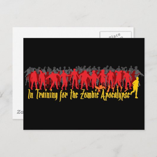 ゾンビアポカリプス ポストカード (正面/裏面)