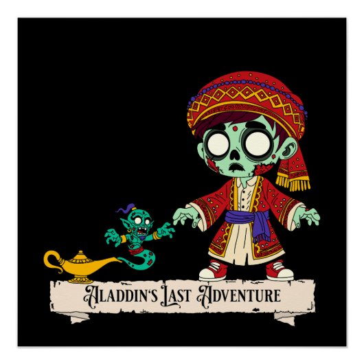 ゾンビアラジン&ゾンビジェニー ポスター (正面)