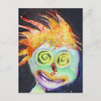 ゾンビアーポップ・アートのト ポストカード