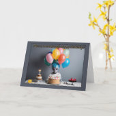 ゾンビウィッシュズボーイズ誕生日カード カード (黄色い花)