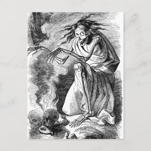 ゾンビウィッチオブエルフィンランドウッド ポストカード (正面)