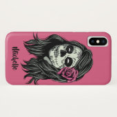 ゾンビウーマン名前をカスタムする&カラーフォンケース Case-Mate iPhoneケース (裏面(横))