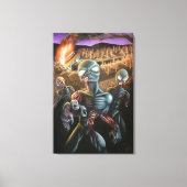 ゾンビエイリアン キャンバスプリント (正面)