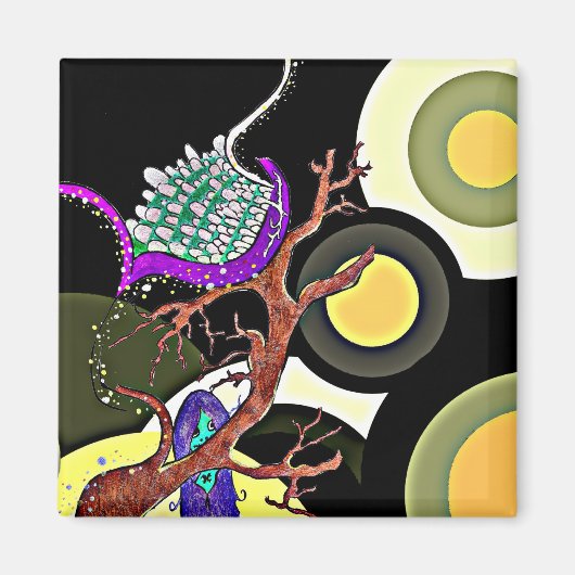 ゾンビエドーム マグネット (正面)