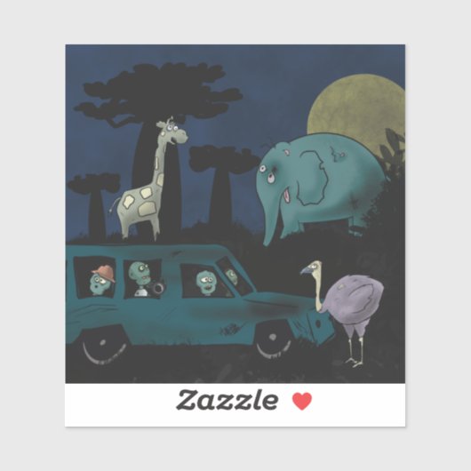 ゾンビオンサファリ シール (シート)