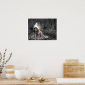 ゾンビカッコいいガール ポスター (キッチン)