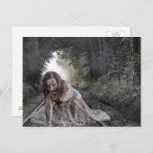 ゾンビカッコいいガール ポストカード (正面/裏面)