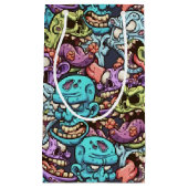 ゾンビカッコいいハローウィンパーティ スモールペーパーバッグ (正面)