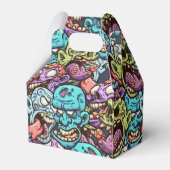 ゾンビカッコいいハローウィンパーティ フェイバーボックス (正面サイド)