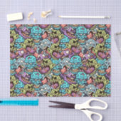 ゾンビカッコいいハローウィンパーティ 薄葉紙 (クラフト)