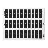 ゾンビカップケーキハロウィーン ラベル (フルシート)