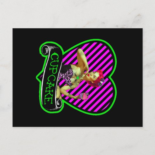 ゾンビカップケーキ ポストカード (正面)