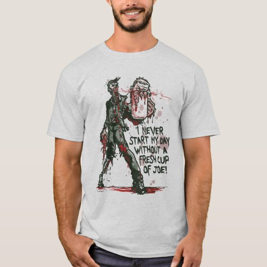 ゾンビカップ・オブ・ジョー Tシャツ (正面)
