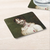 ゾンビカバー スクエアペーパーコースター (アングル)