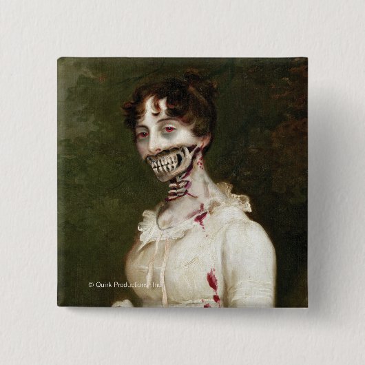 ゾンビカバー 缶バッジ (正面)