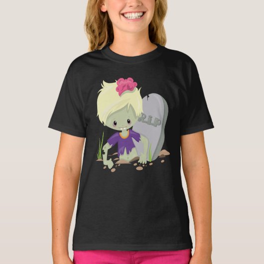 ゾンビガールズハネスTAGLESS® Tシャツ (正面)