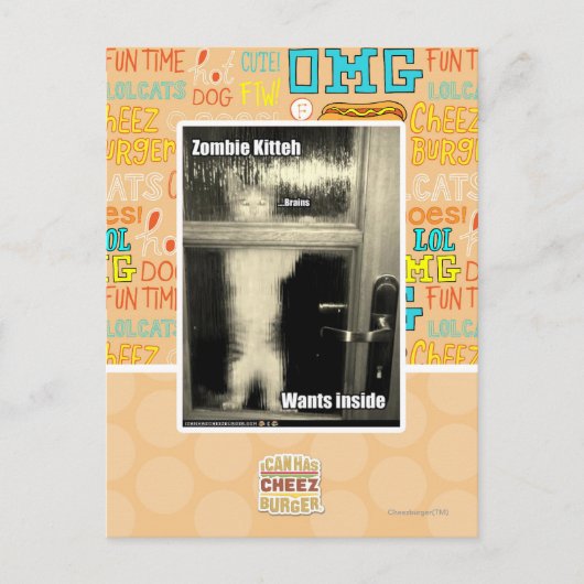 ゾンビキッテ ポストカード (正面)