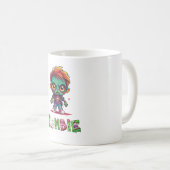 ゾンビキッド – Ash コーヒーマグカップ (正面右)