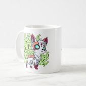 ゾンビキツネ コーヒーマグカップ (正面左)