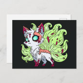 ゾンビキツネ ポストカード (正面/裏面)